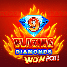 9 Blazing Diamonds WowPot